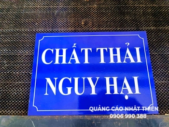 Bảng cảnh báo mica